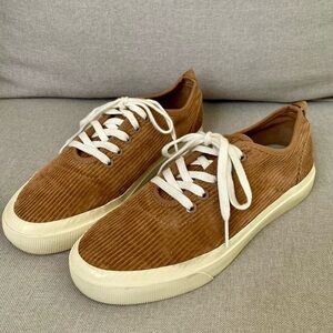 Everlane Corduroy | The Forever Sneakers | Cognac Brown Womans 8 | Mens 6.5